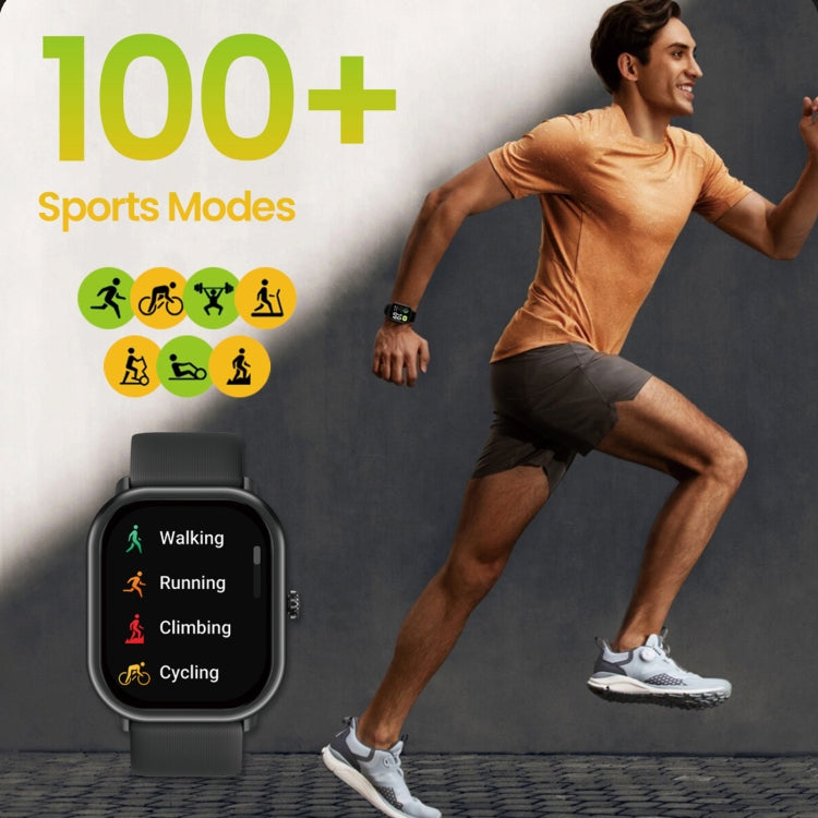 Zeblaze GS 3 Pro IP68 1.97inch HD Fitness Smart Watch