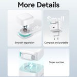 USAMS US-CC202 SMF 系列 PD35W 雙 Type-C 埠 GaN 快充器，歐規插頭