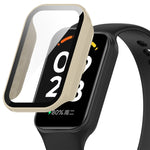 PC + Tempered Film Integrated Watch Protective Case, For Xiaomi Smart Band 8 Active / Redmi Band 2