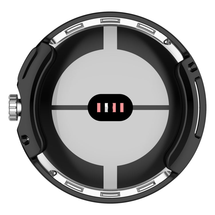 全覆蓋TPU電鍍錶殼，適用於 Google Pixel Watch 2