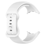 適用於 Google Pixel Watch 4 / 3 / 2 / 1 41mm 純色矽膠錶帶，S 尺寸，L 尺寸