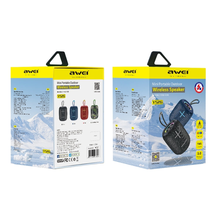awei Y526 TWS 迷你便攜戶外藍牙喇叭