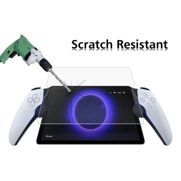 2 片 9H 0.3mm 防爆鋼化玻璃膜，2 片適用於 Sony PS5