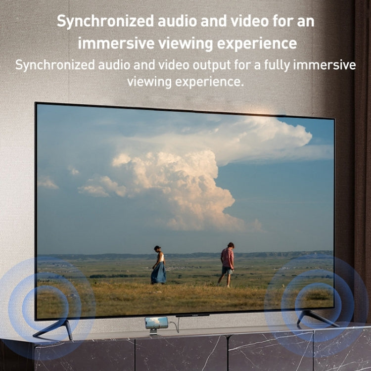 Yesido HM13 2米8針轉HDMI 1080P高清電視轉接線，HM13