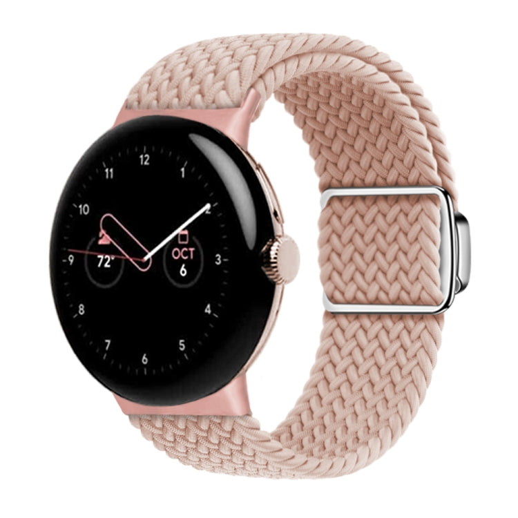 Nylon Loop Magnetic Buckle Watch Band, For Google Pixel Watch 4 / 3 / 2 / 1 41mm