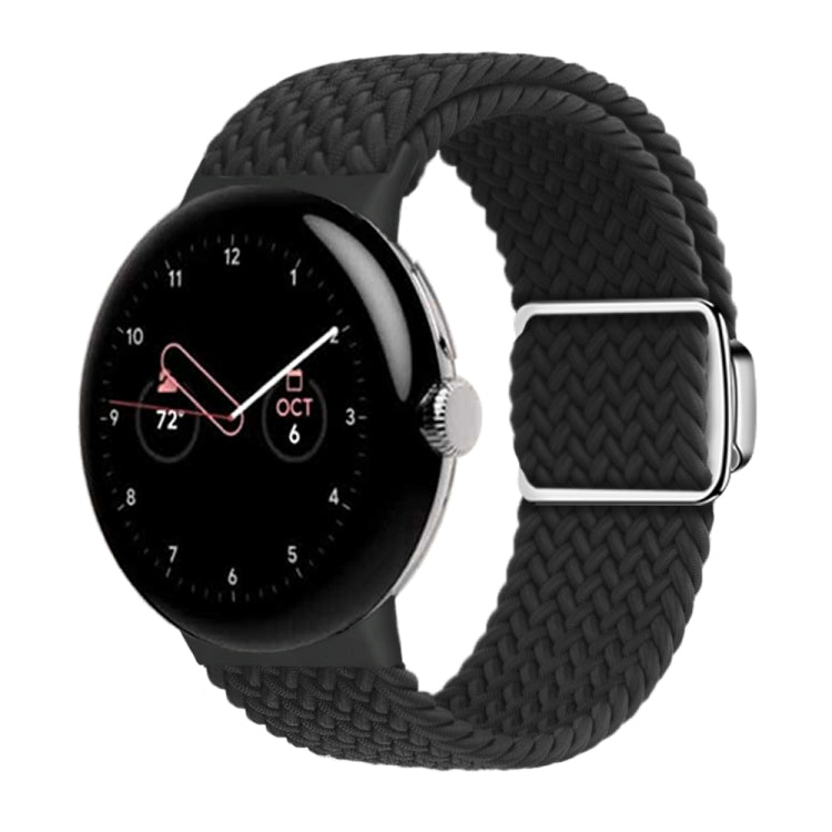 Nylon Loop Magnetic Buckle Watch Band, For Google Pixel Watch 4 / 3 / 2 / 1 41mm