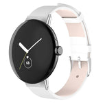 皮革錶帶，適用於 Google Pixel Watch 4 / 3 / 2 / 1 41mm