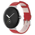 皮革錶帶，適用於 Google Pixel Watch 4 / 3 / 2 / 1 41mm