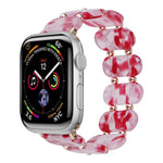 彈性樹脂錶帶，適用於 Apple Watch SE 2023 44mm，適用於 Apple Watch SE 2023 40mm，適用於 Apple Watch Ultra 2 49mm，適用於 Apple Watch Series 9 45mm，適用於 Apple Watch Series 9 41mm，適用於 Apple Watch Ultra 49mm