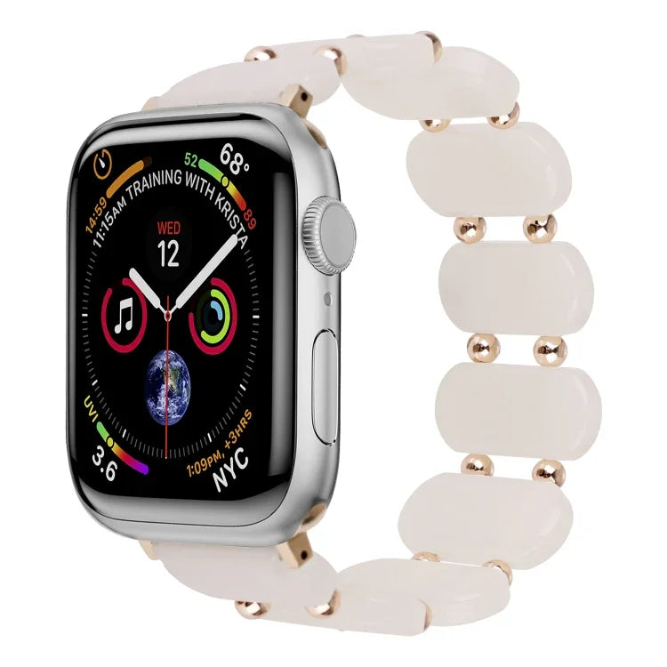 彈性樹脂錶帶，適用於Apple Watch Series 8 41毫米，適用於Apple Watch Series 8 45毫米，適用於Apple Watch SE 2022 40毫米，適用於Apple Watch SE 2022 44毫米，適用於Apple Watch Series 7 41毫米，適用於Apple Watch Series 7 45毫米