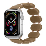 彈性樹脂錶帶，適用於Apple Watch SE 40毫米，適用於Apple Watch SE 44毫米，適用於Apple Watch 6 40毫米，適用於Apple Watch Series 6 44毫米，適用於Apple Watch Series 5 44毫米，適用於Apple Watch Series 5 40毫米