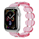 彈性樹脂錶帶，適用於Apple Watch Series 4 44毫米，適用於Apple Watch Series 4 40毫米，適用於Apple Watch Series 3 38毫米，適用於Apple Watch Series 3 42毫米，適用於Apple Watch Series 2 42毫米，適用於Apple Watch Series 2 38毫米