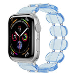 彈性樹脂錶帶，適用於Apple Watch Series 4 44毫米，適用於Apple Watch Series 4 40毫米，適用於Apple Watch Series 3 38毫米，適用於Apple Watch Series 3 42毫米，適用於Apple Watch Series 2 42毫米，適用於Apple Watch Series 2 38毫米