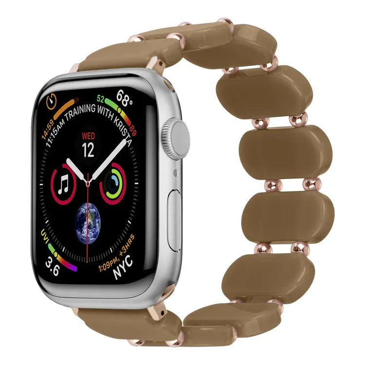 彈性樹脂錶帶，適用於Apple Watch Series 4 44毫米，適用於Apple Watch Series 4 40毫米，適用於Apple Watch Series 3 38毫米，適用於Apple Watch Series 3 42毫米，適用於Apple Watch Series 2 42毫米，適用於Apple Watch Series 2 38毫米
