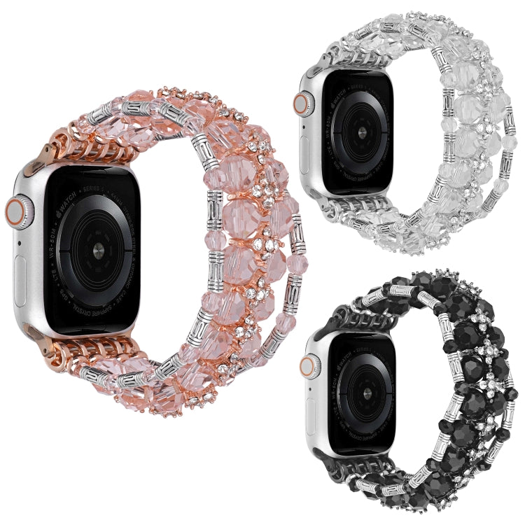 珠鑽手鍊錶帶，適用於 Apple Watch SE 2023 44mm，Apple Watch SE 2023 40mm，Apple Watch Ultra 2 49mm，Apple Watch Series 9 45mm，Apple Watch Series 9 41mm，Apple Watch Ultra 49mm，Apple Watch Series 8 41mm
