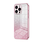 漸層閃粉電鍍手機殼，適用於 iPhone 16 Pro，適用於 iPhone 16 Plus，適用於 iPhone 16，適用於 iPhone 15 Pro Max，適用於 iPhone 15 Pro，適用於 iPhone 15 Plus