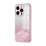 漸層閃粉電鍍手機殼，適用於 iPhone 16 Pro，適用於 iPhone 16 Plus，適用於 iPhone 16，適用於 iPhone 15 Pro Max，適用於 iPhone 15 Pro，適用於 iPhone 15 Plus