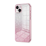 漸層閃粉電鍍手機殼，適用於 iPhone 16 Pro，適用於 iPhone 16 Plus，適用於 iPhone 16，適用於 iPhone 15 Pro Max，適用於 iPhone 15 Pro，適用於 iPhone 15 Plus