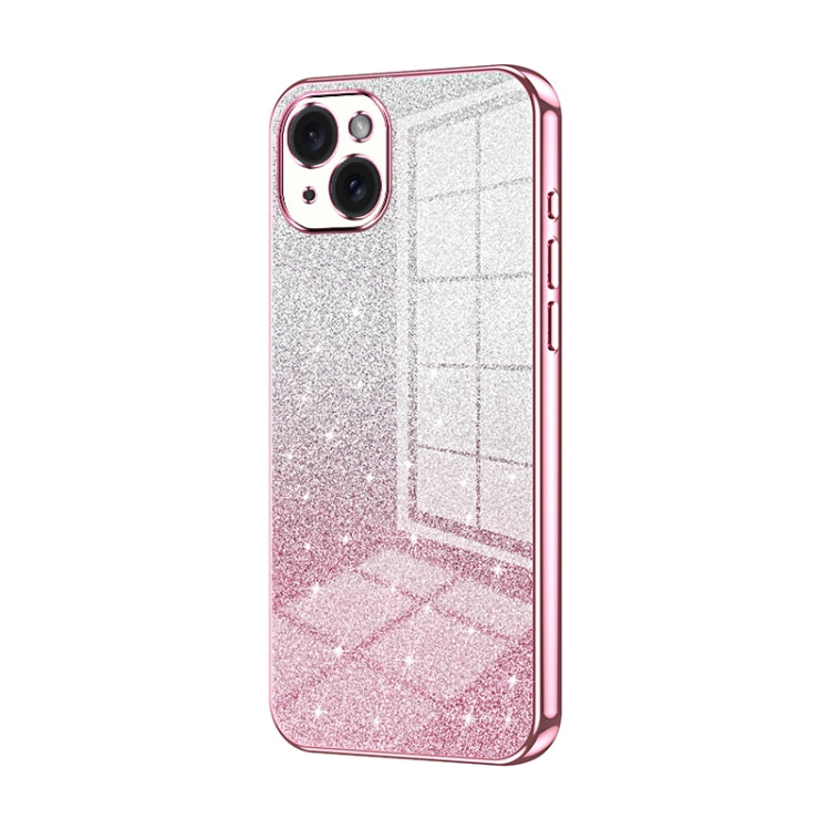 漸層閃粉電鍍手機殼，適用於 iPhone 16 Pro，適用於 iPhone 16 Plus，適用於 iPhone 16，適用於 iPhone 15 Pro Max，適用於 iPhone 15 Pro，適用於 iPhone 15 Plus