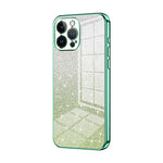 漸層亮片電鍍手機殼，適用於 iPhone 11 Pro Max、iPhone 11、iPhone 11 Pro、iPhone X / XS、iPhone XR、iPhone XS Max