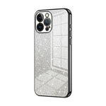 漸層亮片電鍍手機殼，適用於 iPhone 11 Pro Max、iPhone 11、iPhone 11 Pro、iPhone X / XS、iPhone XR、iPhone XS Max