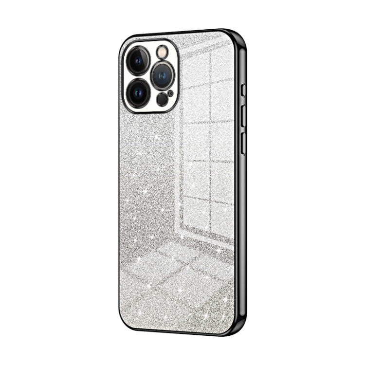 漸層亮片電鍍手機殼，適用於 iPhone 11 Pro Max、iPhone 11、iPhone 11 Pro、iPhone X / XS、iPhone XR、iPhone XS Max