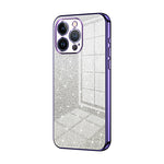 漸層亮片電鍍手機殼，適用於 iPhone 11 Pro Max、iPhone 11、iPhone 11 Pro、iPhone X / XS、iPhone XR、iPhone XS Max