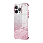 漸層亮片電鍍手機殼，適用於 iPhone 11 Pro Max、iPhone 11、iPhone 11 Pro、iPhone X / XS、iPhone XR、iPhone XS Max
