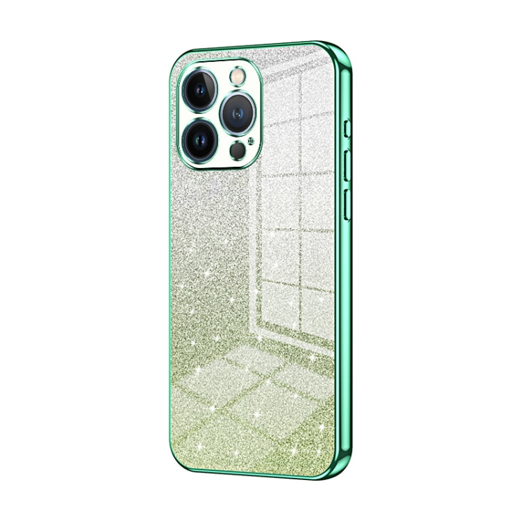 漸層亮片電鍍手機殼，適用於 iPhone 11 Pro Max、iPhone 11、iPhone 11 Pro、iPhone X / XS、iPhone XR、iPhone XS Max