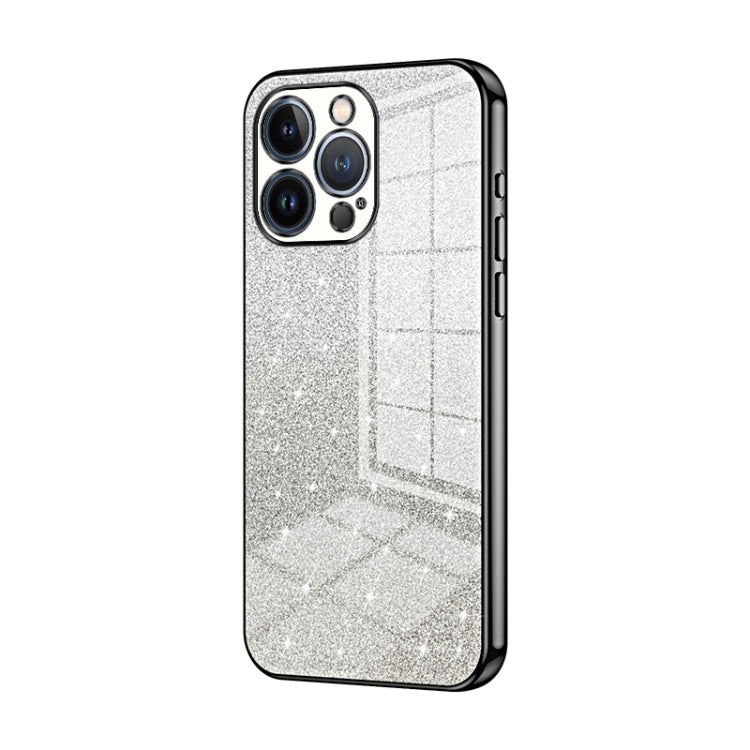 漸層亮片電鍍手機殼，適用於 iPhone 11 Pro Max、iPhone 11、iPhone 11 Pro、iPhone X / XS、iPhone XR、iPhone XS Max