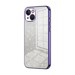 漸層亮片電鍍手機殼，適用於 iPhone 11 Pro Max、iPhone 11、iPhone 11 Pro、iPhone X / XS、iPhone XR、iPhone XS Max