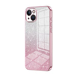 漸層亮片電鍍手機殼，適用於 iPhone 11 Pro Max、iPhone 11、iPhone 11 Pro、iPhone X / XS、iPhone XR、iPhone XS Max