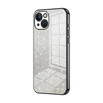 漸層亮片電鍍手機殼，適用於 iPhone 11 Pro Max、iPhone 11、iPhone 11 Pro、iPhone X / XS、iPhone XR、iPhone XS Max