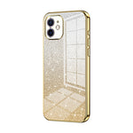 漸層亮片電鍍手機殼，適用於 iPhone 11 Pro Max、iPhone 11、iPhone 11 Pro、iPhone X / XS、iPhone XR、iPhone XS Max