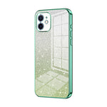 漸層亮片電鍍手機殼，適用於 iPhone 11 Pro Max、iPhone 11、iPhone 11 Pro、iPhone X / XS、iPhone XR、iPhone XS Max