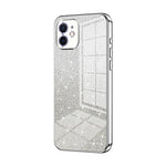 漸層亮片電鍍手機殼，適用於 iPhone 11 Pro Max、iPhone 11、iPhone 11 Pro、iPhone X / XS、iPhone XR、iPhone XS Max