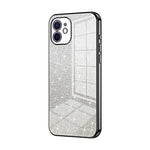 漸層亮片電鍍手機殼，適用於 iPhone 11 Pro Max、iPhone 11、iPhone 11 Pro、iPhone X / XS、iPhone XR、iPhone XS Max