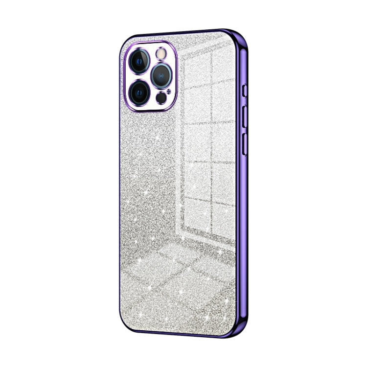 漸層亮片電鍍手機殼，適用於 iPhone 11 Pro Max、iPhone 11、iPhone 11 Pro、iPhone X / XS、iPhone XR、iPhone XS Max