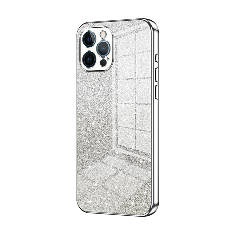 漸層亮片電鍍手機殼，適用於 iPhone 11 Pro Max、iPhone 11、iPhone 11 Pro、iPhone X / XS、iPhone XR、iPhone XS Max