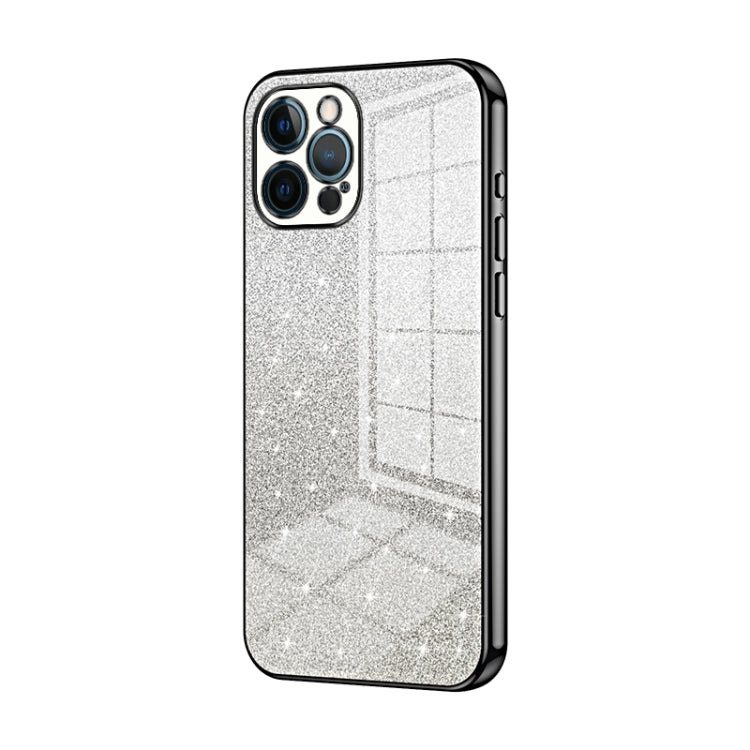 漸層亮片電鍍手機殼，適用於 iPhone 11 Pro Max、iPhone 11、iPhone 11 Pro、iPhone X / XS、iPhone XR、iPhone XS Max