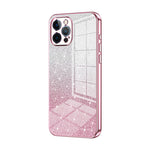 漸層亮片電鍍手機殼，適用於 iPhone 11 Pro Max、iPhone 11、iPhone 11 Pro、iPhone X / XS、iPhone XR、iPhone XS Max