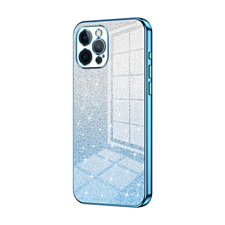 漸層亮片電鍍手機殼，適用於 iPhone 11 Pro Max、iPhone 11、iPhone 11 Pro、iPhone X / XS、iPhone XR、iPhone XS Max