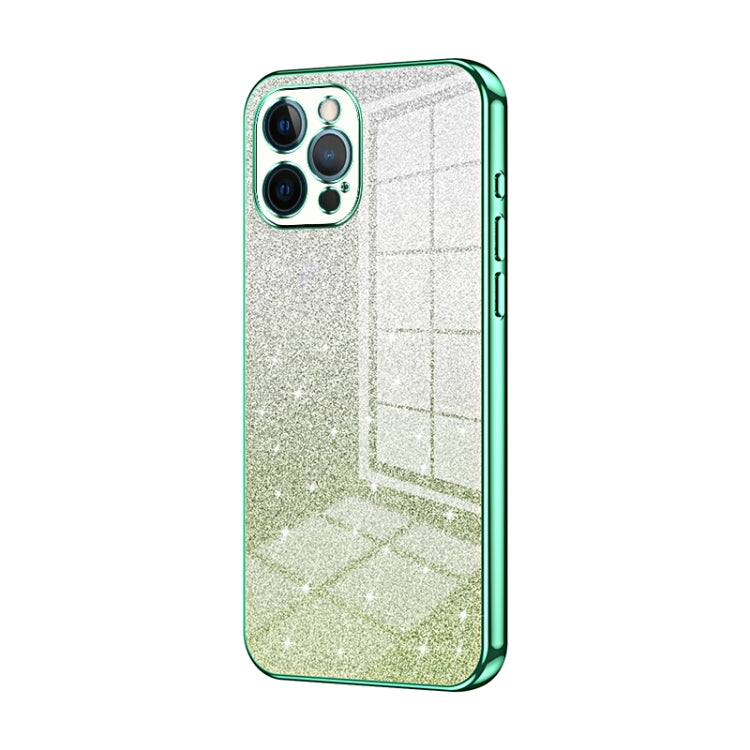漸層亮片電鍍手機殼，適用於 iPhone 11 Pro Max、iPhone 11、iPhone 11 Pro、iPhone X / XS、iPhone XR、iPhone XS Max