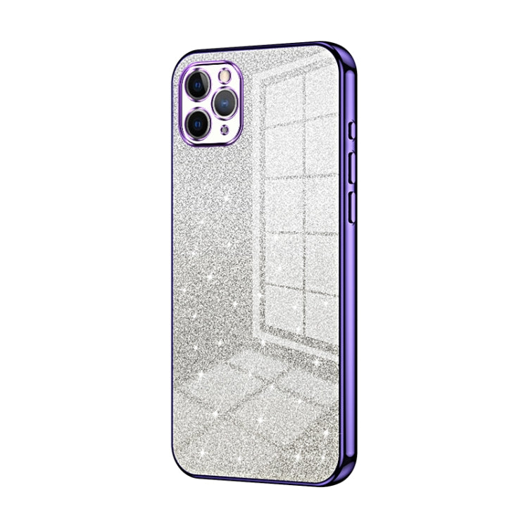 漸層亮片電鍍手機殼，適用於 iPhone 11 Pro Max、iPhone 11、iPhone 11 Pro、iPhone X / XS、iPhone XR、iPhone XS Max