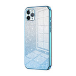 漸層亮片電鍍手機殼，適用於 iPhone 11 Pro Max、iPhone 11、iPhone 11 Pro、iPhone X / XS、iPhone XR、iPhone XS Max