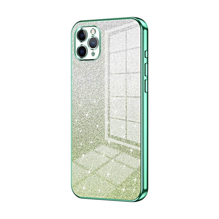 漸層亮片電鍍手機殼，適用於 iPhone 11 Pro Max、iPhone 11、iPhone 11 Pro、iPhone X / XS、iPhone XR、iPhone XS Max