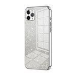 漸層亮片電鍍手機殼，適用於 iPhone 11 Pro Max、iPhone 11、iPhone 11 Pro、iPhone X / XS、iPhone XR、iPhone XS Max