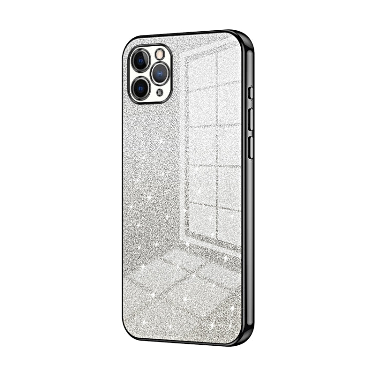 漸層亮片電鍍手機殼，適用於 iPhone 11 Pro Max、iPhone 11、iPhone 11 Pro、iPhone X / XS、iPhone XR、iPhone XS Max
