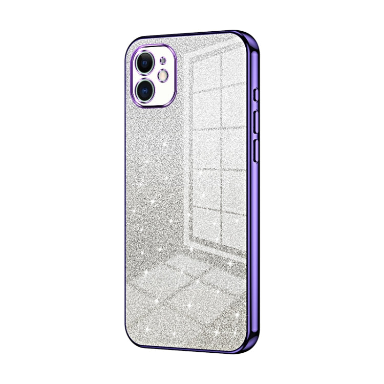 漸層亮片電鍍手機殼，適用於 iPhone 11 Pro Max、iPhone 11、iPhone 11 Pro、iPhone X / XS、iPhone XR、iPhone XS Max