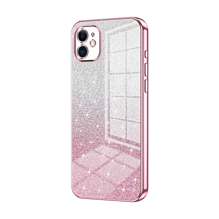 漸層亮片電鍍手機殼，適用於 iPhone 11 Pro Max、iPhone 11、iPhone 11 Pro、iPhone X / XS、iPhone XR、iPhone XS Max